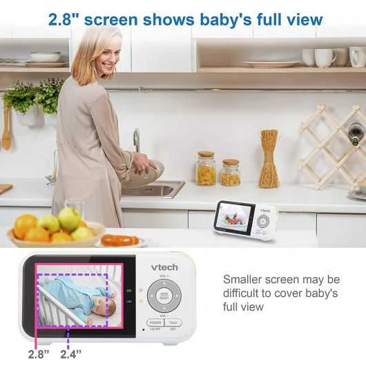 VTech VM819 Baby Monitor: Long Range, Temperature Sensor, And Soothing Lullabies 3 VTech VM819 Baby Monitor: Long Range, Temperature Sensor, And Soothing Lullabies - Image 3