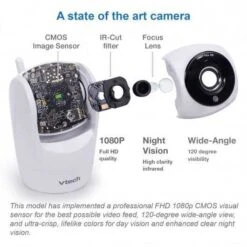 VTech VM901: Crystal-Clear Baby Monitoring For Peaceful Nights -Electronics Store vtech vm901 the perfect baby monitor 1 9