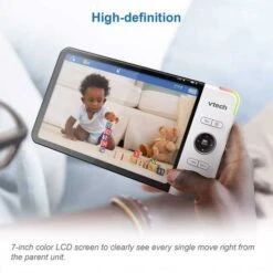 VTech VM919HD Video Baby Monitor: Clear HD Viewing With Wide-Angle Lens -Electronics Store vtech vm919hd the video monitor with hd screen 3