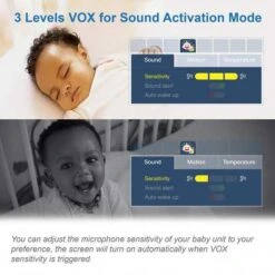 VTech VM919HD Video Baby Monitor: Clear HD Viewing With Wide-Angle Lens -Electronics Store vtech vm919hd the video monitor with hd screen 8