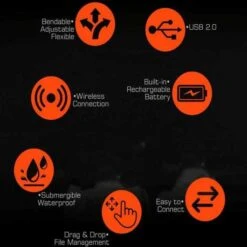 SwimBuds: Waterproof Bluetooth Earbuds For Swimming & Sports -Electronics Store waterproof mp3 player swimming audio player 2