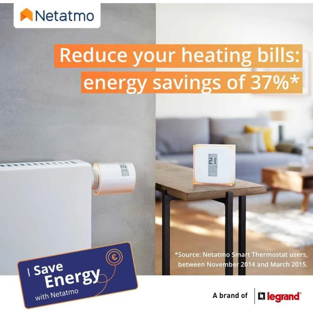 Netatmo Smart Thermostat: Energy-Saving Home Temperature Control 3 Netatmo Smart Thermostat: Energy-Saving Home Temperature Control - Image 3