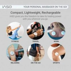 IASO Pain Relief Massager: FDA-Approved Red Light Therapy -Electronics Store wellness iaso relief pain quickly iaso is a red light therapy device that stimulates healing of body tissues and causes regenera 6