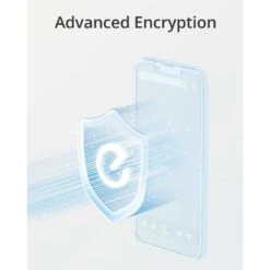Wi-Fi Baby Monitor 2K Night Vision, Noise & Temp Detection, Secure Data, Remote Access, Easy Setup, Wide View, Mobile App