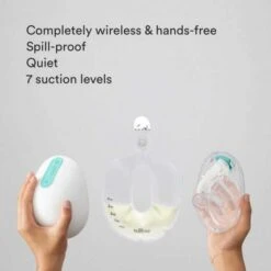 Willow 3.0 Wearable Breast Pump: Hands-Free, Leak-Proof, And Cordless, Ideal For Moms On-the-Go With 9 Suction Levels -Electronics Store willow 24mm the mobile breast pump 8