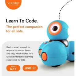 Wonder Workshop Dash Robot & Sketch Kit Bundle Coding Robots For Kids 6+ - Fun STEM Learning Toy With Voice Activation -Electronics Store wonder workshop dash robot sketch kit bundle coding robots for kids 6 fun stem learning toy with voice activation 7