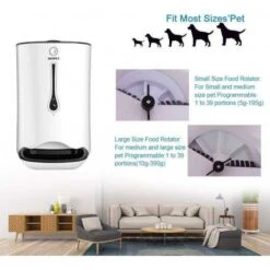 WOPET SmartFeeder: Your Pet's Nutrition, Smartly Automated 10 WOPET SmartFeeder: Your Pet's Nutrition, Smartly Automated -Electronics Store wopet automatic pet feeder the programmable feeder 4