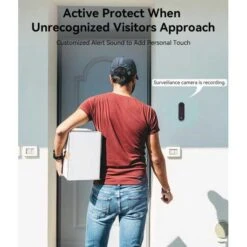 WUUK Wireless 2K Video Doorbell - Motion Detection, Local Storage, No Subscription, Alexa Compatible -Electronics Store wuuk wireless doorbell camera 2k absolutely no monthly fee video doorbell w human motion detection 32gb storage homebase 18