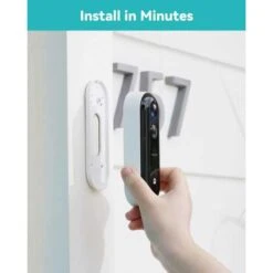 WUUK Wireless 2K Video Doorbell - Motion Detection, Local Storage, No Subscription, Alexa Compatible -Electronics Store wuuk wireless doorbell camera 2k absolutely no monthly fee video doorbell w human motion detection 32gb storage homebase 7