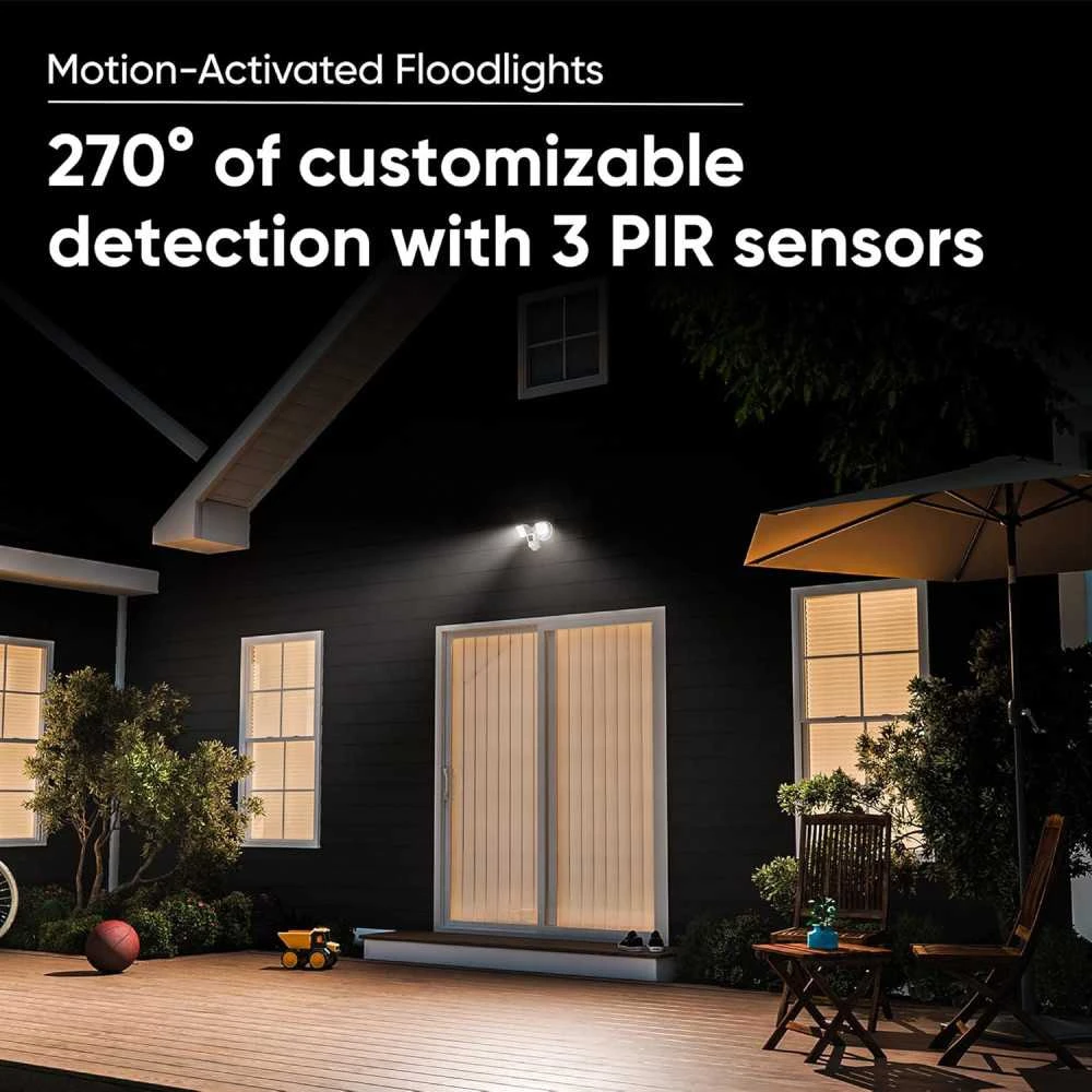 Wyze Cam Floodlight: Ultra-Bright 2600 Lumen Outdoor Security With 270° Motion Detection 9 Wyze Cam Floodlight: Ultra-Bright 2600 Lumen Outdoor Security With 270° Motion Detection - Image 9