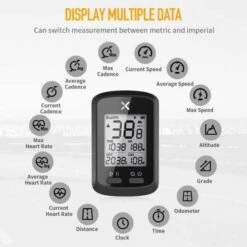 XOSS G+ Bike Computer: Advanced GPS Speedometer, Waterproof, With Bluetooth -Electronics Store xoss g the bike monitor 1 3