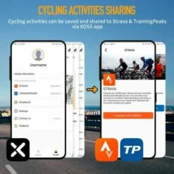 XOSS G+ Bike Computer: Advanced GPS Speedometer, Waterproof, With Bluetooth -Electronics Store xoss g the bike monitor 1 6