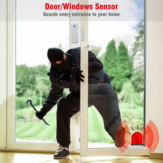 YISEELE 9-Piece Home Security System - WiFi & App Control, Alexa Compatible 6 YISEELE 9-Piece Home Security System - WiFi & App Control, Alexa Compatible - Image 6