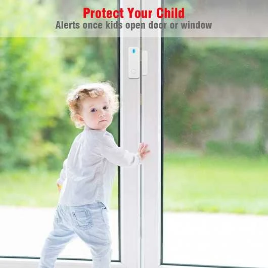 YISEELE 9-Piece Home Security System - WiFi & App Control, Alexa Compatible 7 YISEELE 9-Piece Home Security System - WiFi & App Control, Alexa Compatible - Image 7