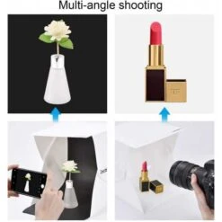 Zecti Portable Shooting Backdrop Kit – Perfect For Professional Photography, Video Shoots, And Smartphone Photography -Electronics Store zecti zt 678 the light tent 1 3